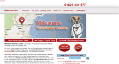 Desktop Screenshot of milestonevets.com